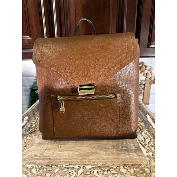 Steve Madden | Bags | Steve Madden Brown Backpack With Gold  display picture 3